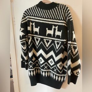 H&M Llama Sweater